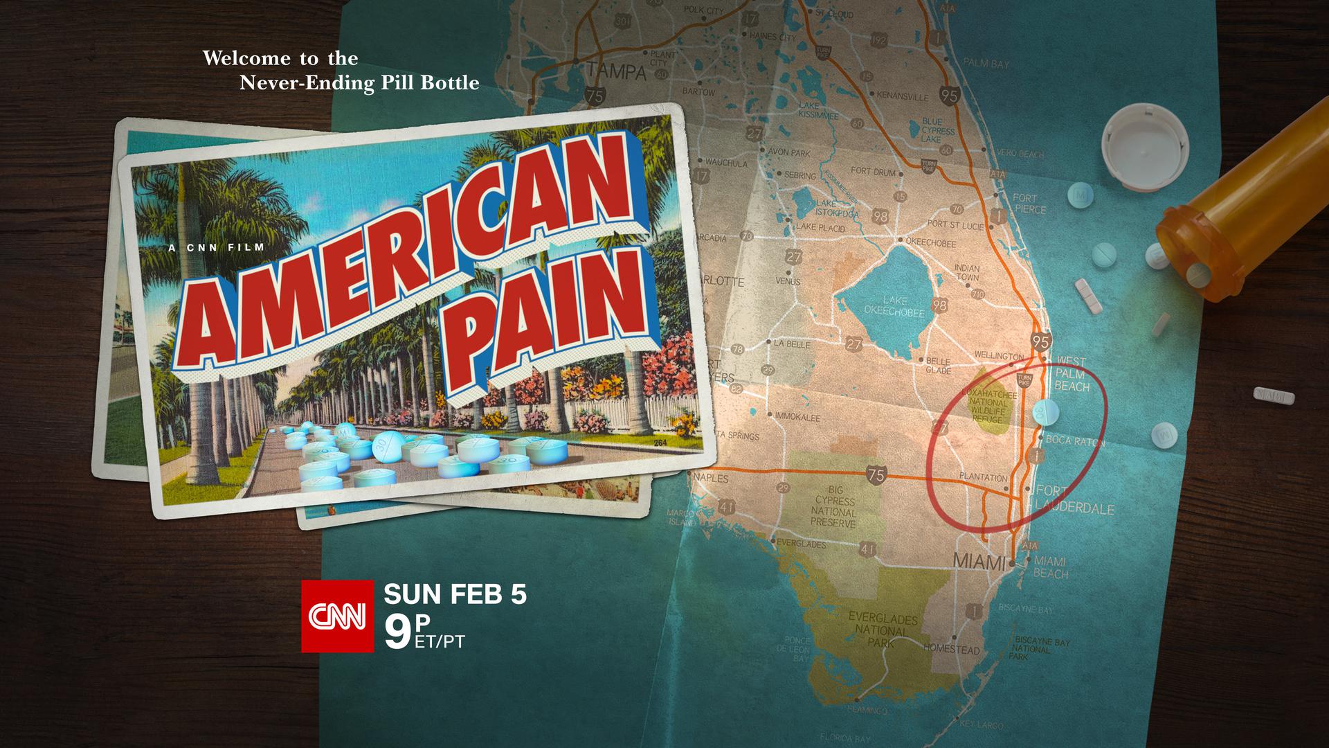 The CNN Film ''American Pain'' premieres on Sunday, February 5