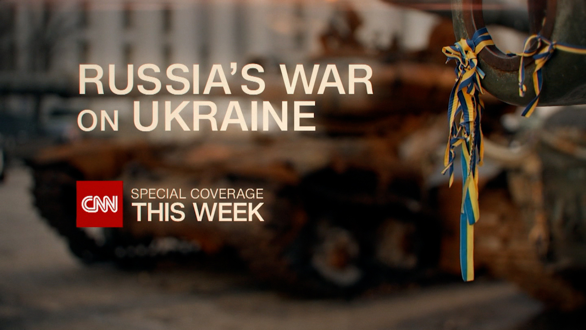 CNN to air special documenting one year of war in Ukraine.