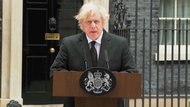 UK Prime Minister Boris Johnson