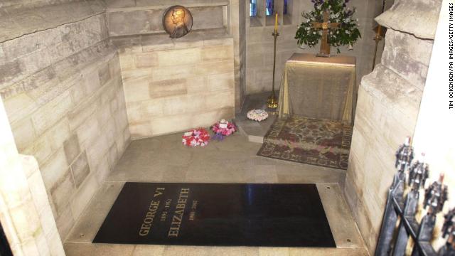 The Royal Vault at St George's Chapel in Windsor, England. 