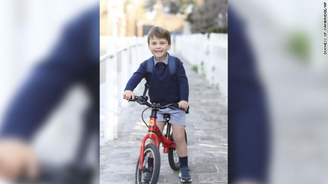 A new photo of Prince Louis was released for his third birthday on Friday. 