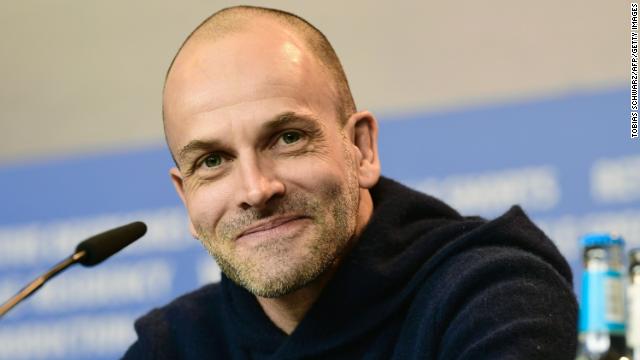 British actor Jonny Lee Miller at a 2017 press conference in Berlin.