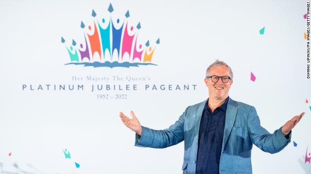 Pageant Master Adrian Evans at the launch of Platinum Jubilee Pageant at the Victoria And Albert Museum, London. 