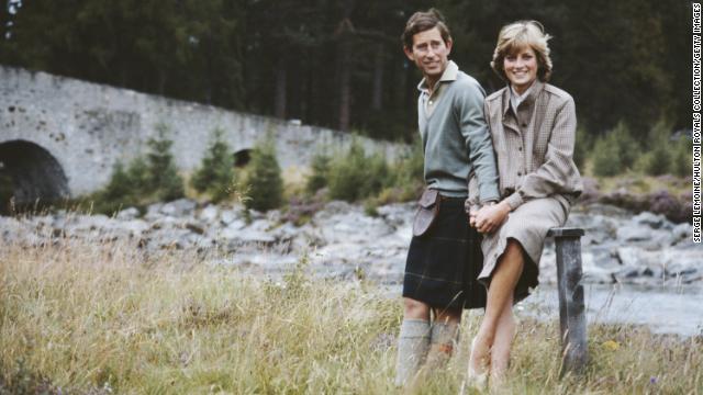 Charles and Diana spent part of their honeymoon in Scotland.