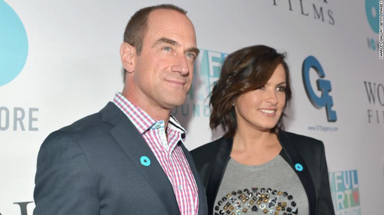 Christopher Meloni and Mariska Hargitay