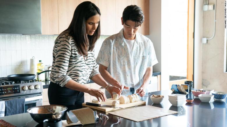 Padma Lakshmi and K-pop star Eric Nam