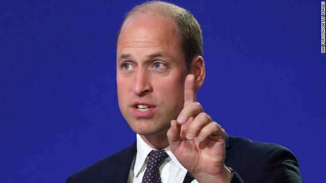 Prince William address leaders at the ''Accelerating Clean Technology Innovation and Deployment'' session on day three of COP26.