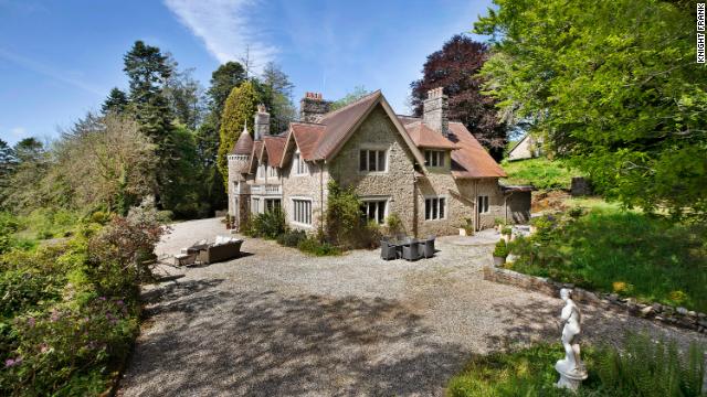 Brimptsmead sits on 9.22 acres of land in Dartmoor National Park, boasting paddocks, woodland and a bank of the River Dart complete with fishing rights, according to real estate agent Knight Frank.