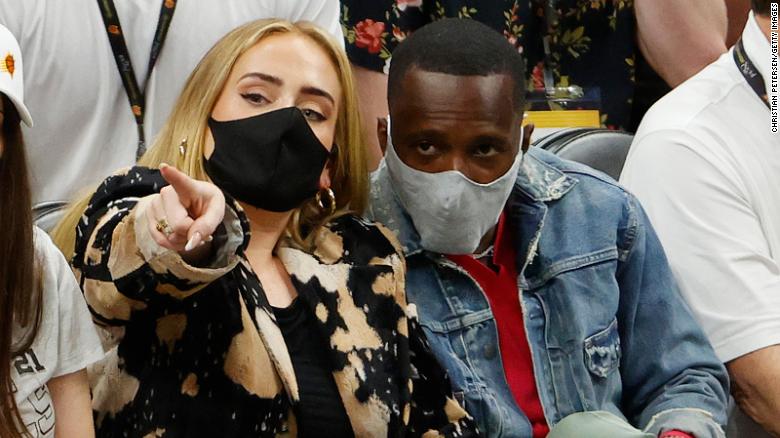 Adele and Rich Paul