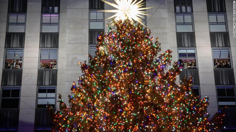 Christmas tree at Rockefeller Center, NYC