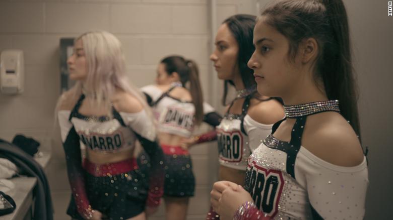 Lexi Brumback, Gabi Butler and Faith Gatlin in ''Cheer''