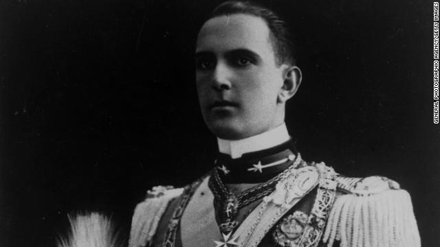 King Umberto II of Italy (1904-1983), circa 1940