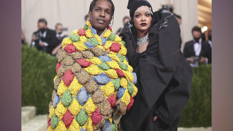 A$AP Rocky and Rihanna