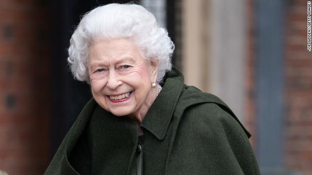 The Queen leaves Sandringham House after a reception to celebrate the start of the Platinum Jubilee on February 5.