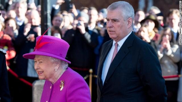 The Queen and Prince Andrew in 2018. 