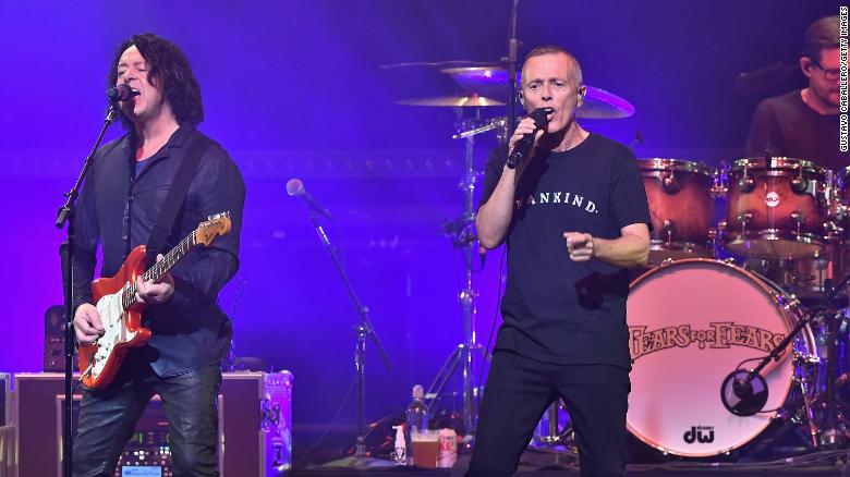 Roland Orzabal and Curt Smith of Tears for Fears