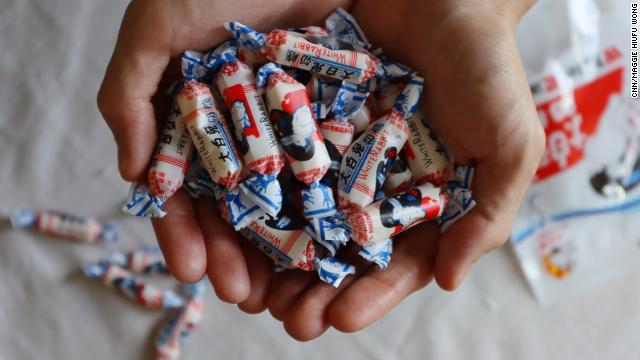 White Rabbit candies, a beloved sweet first manufactured in Shanghai.