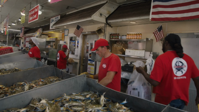 'One of the great seafood markets in the US,' but you'll never guess where it is