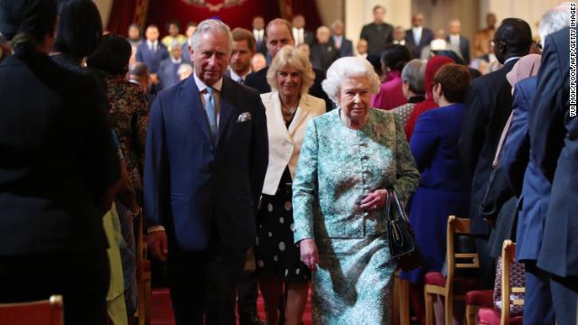 The Queen and Prince Charles at the last Commonwealth Heads of Government Meeting (CHOGM), in 2018 in London.