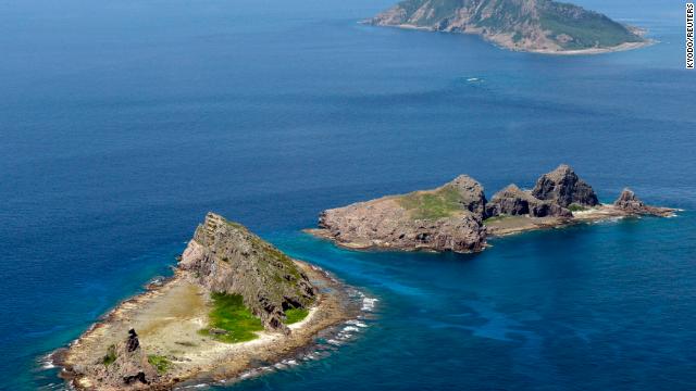A group of disputed islands known as Senkaku in Japan and Diaoyu in China.