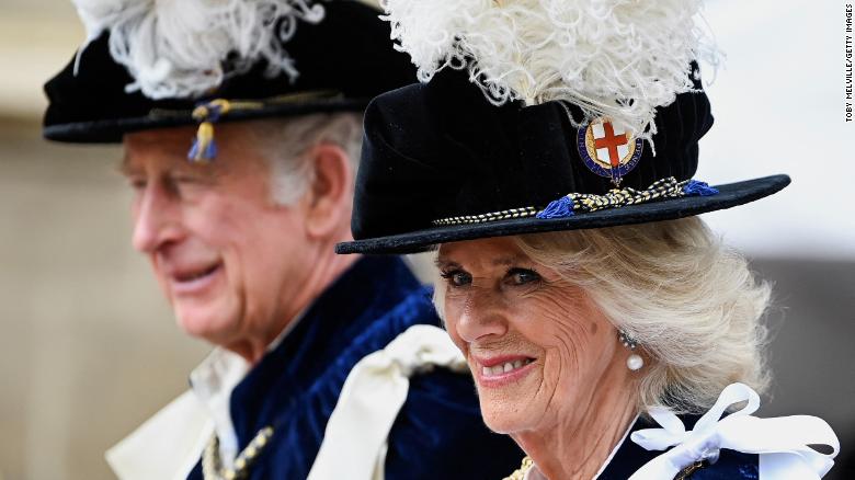 File photograph of Charles and Camilla.