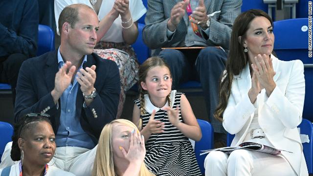 Princess Charlotte charmed sports fans at the Commonwealth Games this week. 