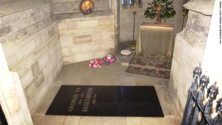 File photograph of the King George VI Memorial Chapel within St. George's Chapel, Windsor.