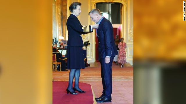 Actor Daniel Craig at the investiture this week. 