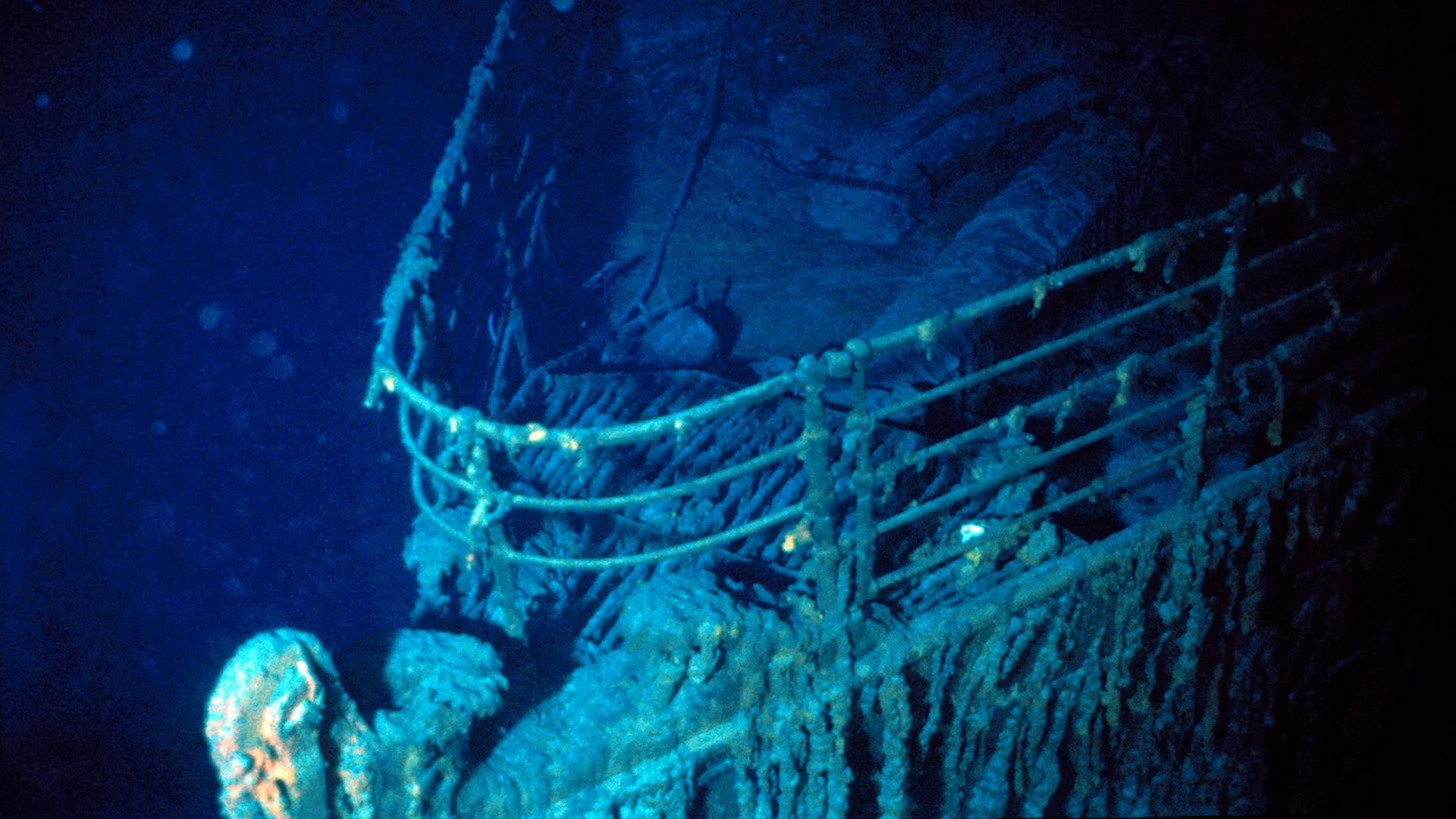 Titanic footage