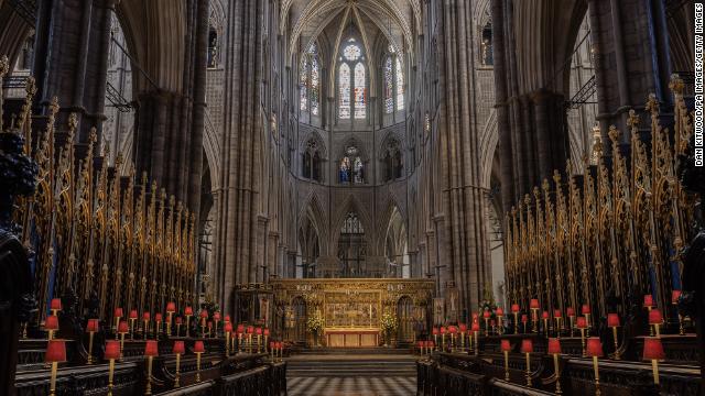 Inside Westminster Abbey