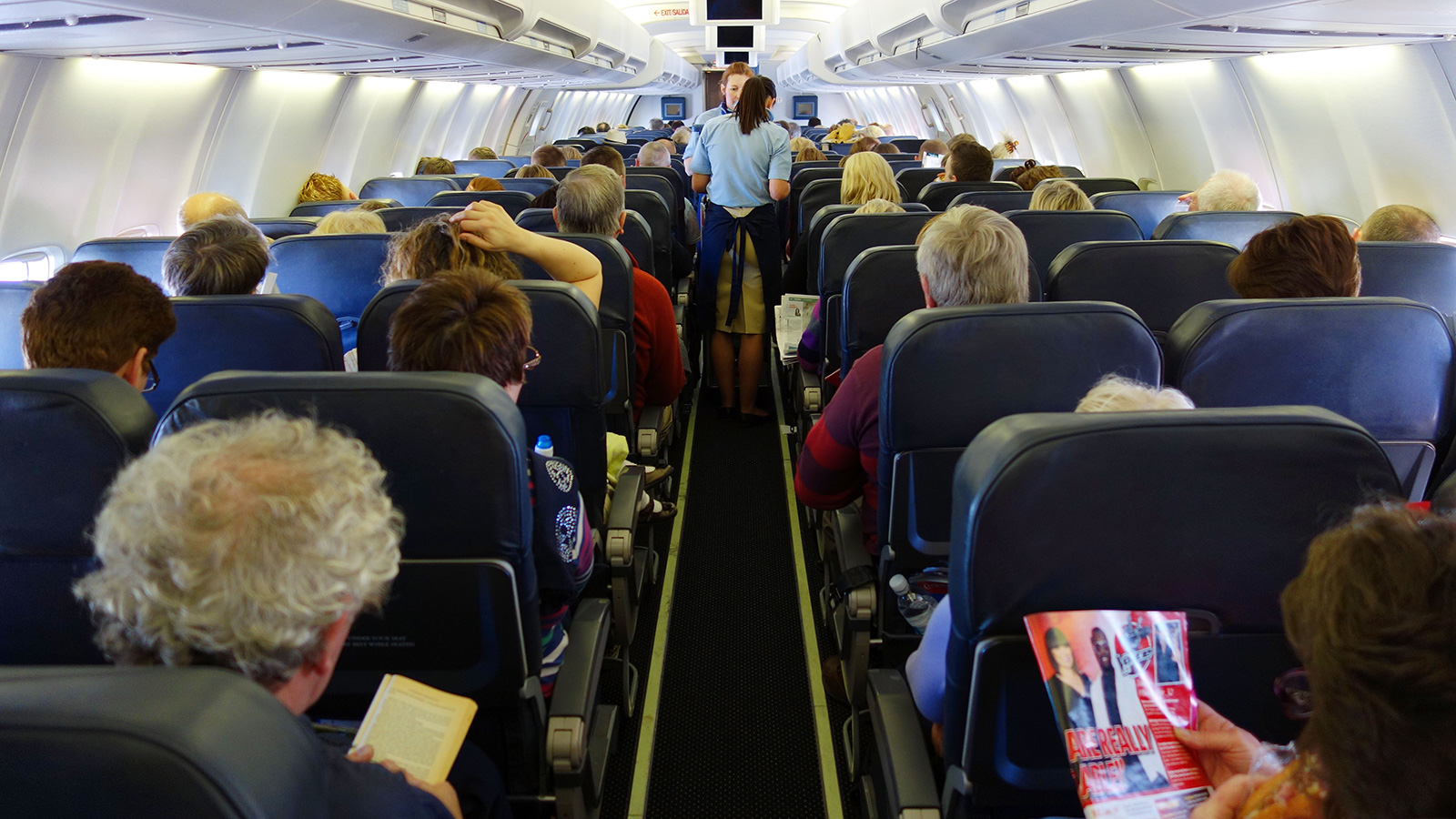 Airplane cabin
