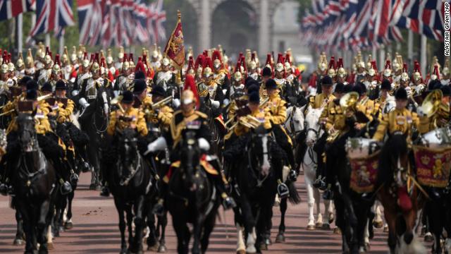 The Trooping the Colour military spectacle returned to central London last weekend.