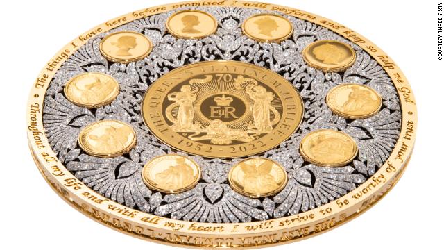 Elizabeth II honored with basketball-sized gold coin worth ‘around $23 million’