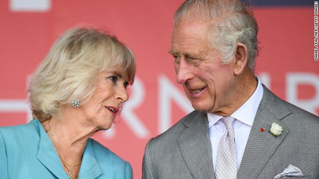 King Charles III and Queen Camilla visit to a festival in celebration of British and French culture and business at Place de la Bourse in Bordeaux, southwestern France, on Friday. 