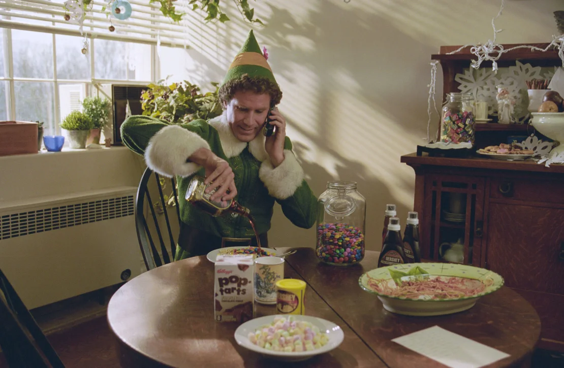 Will Ferrell in a scene from ''Elf.''