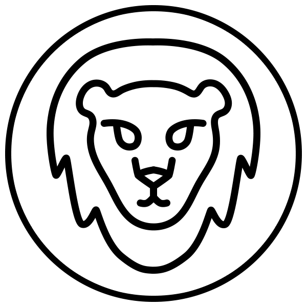 Illustration of a lion