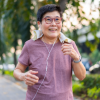 Person running