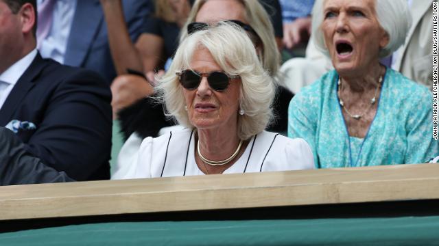 Queen Camilla at Wimbledon