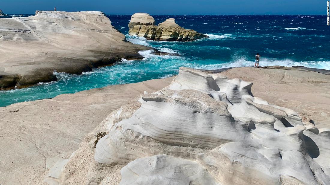 Photo of Greek coastline