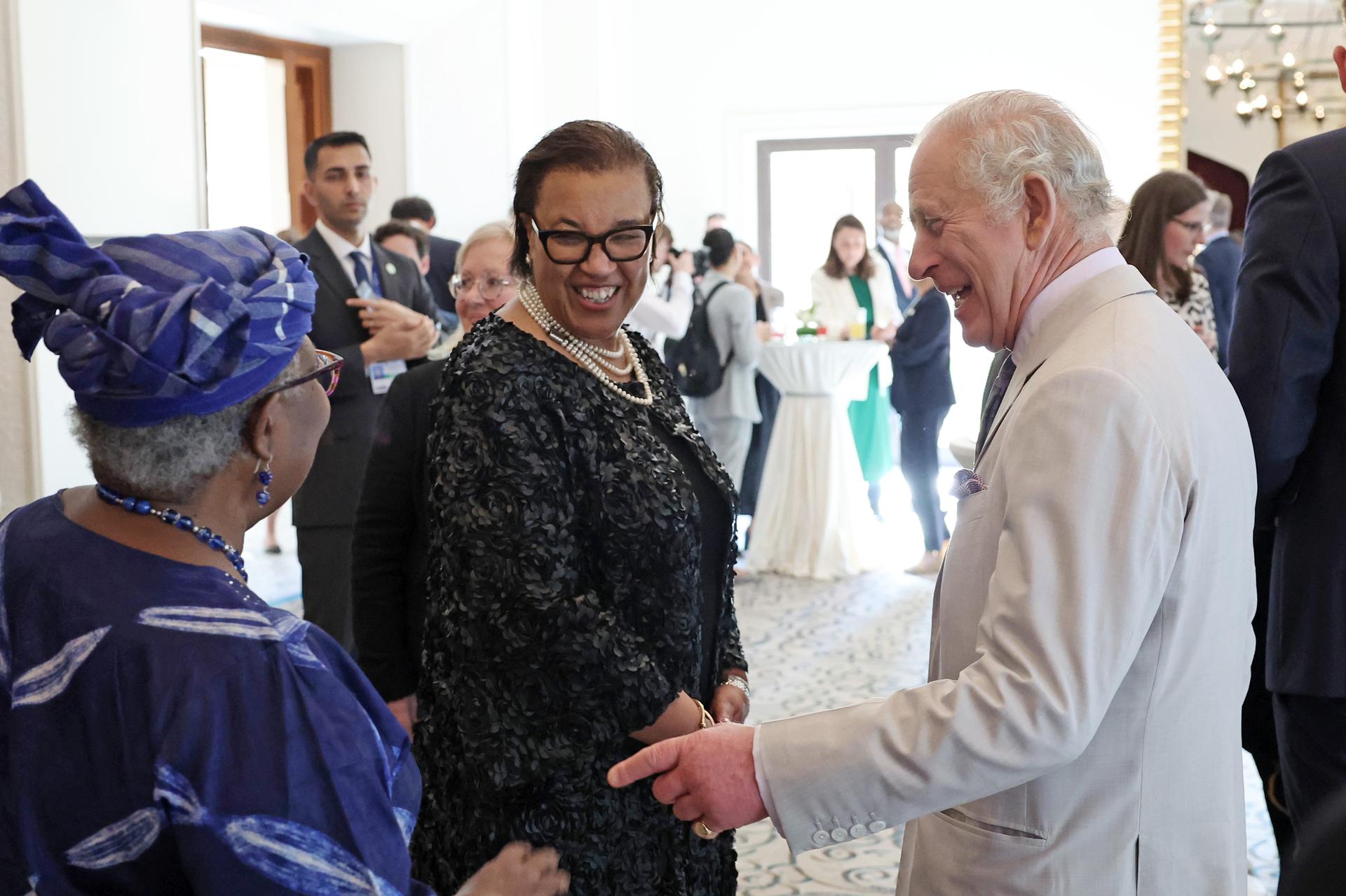 The King is visiting Dubai to attend COP28, the United Nation's climate change conference.