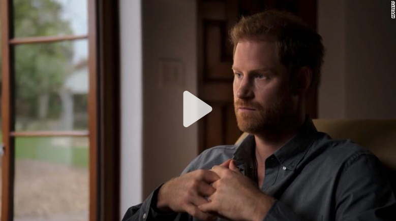 Prince Harry discusses issues around mental health in new Apple TV+ series.