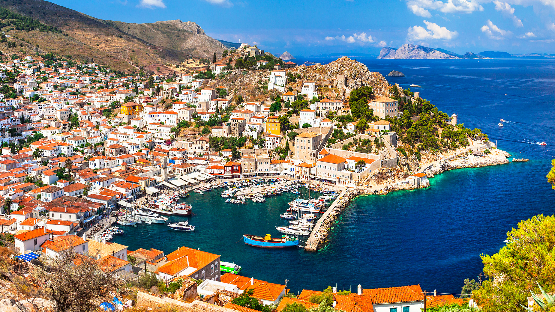 Greek island of Hydra