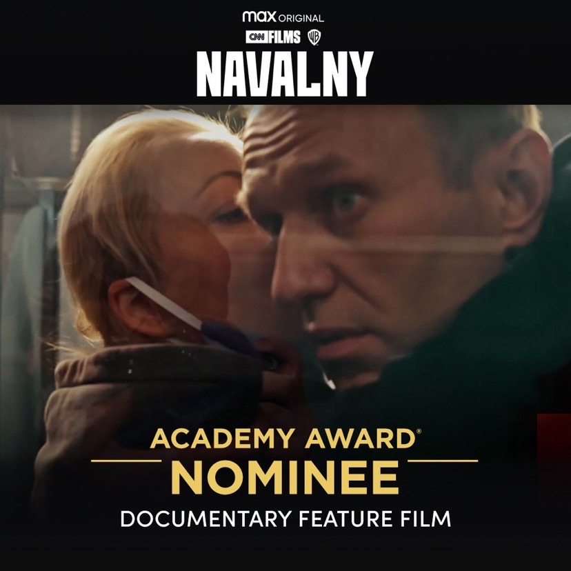 CNN's documentary on Alexei Navalny scores an Oscar nomination. 