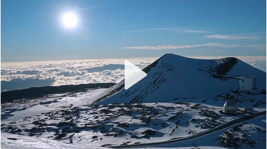 Skiing in Hawaii? Bill Weir explores the island peak