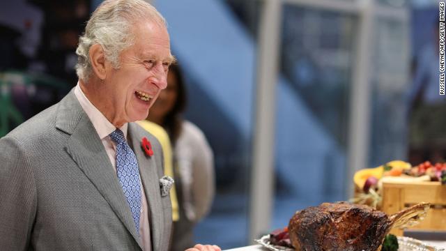 Charles in Morrisons Supermarkets headquarters in Bradford.