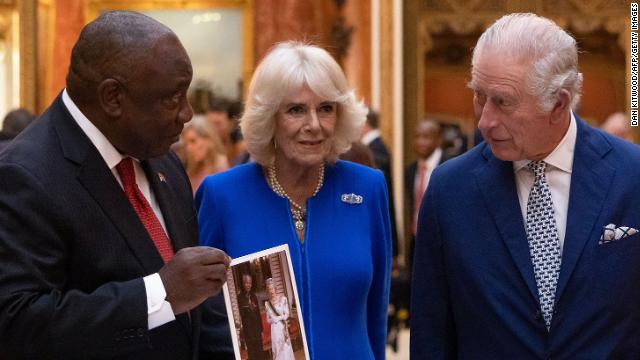 Ramaphosa with Charles and Camilla