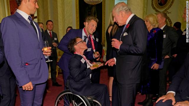 The King congratulates Olympic and Paralympic athletes on their achievements.