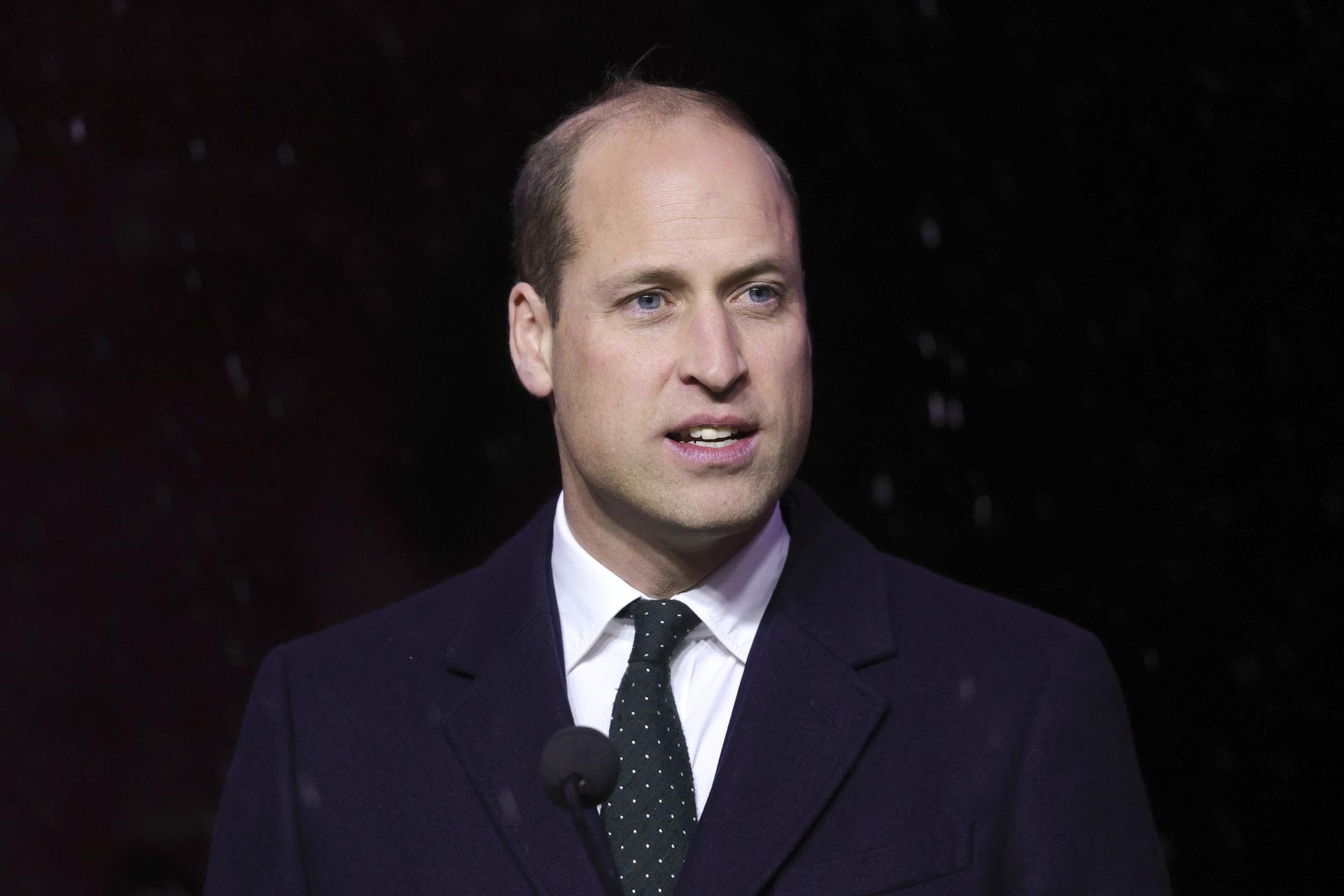 Prince William, pictured in Boston, Massachusetts, November 2022