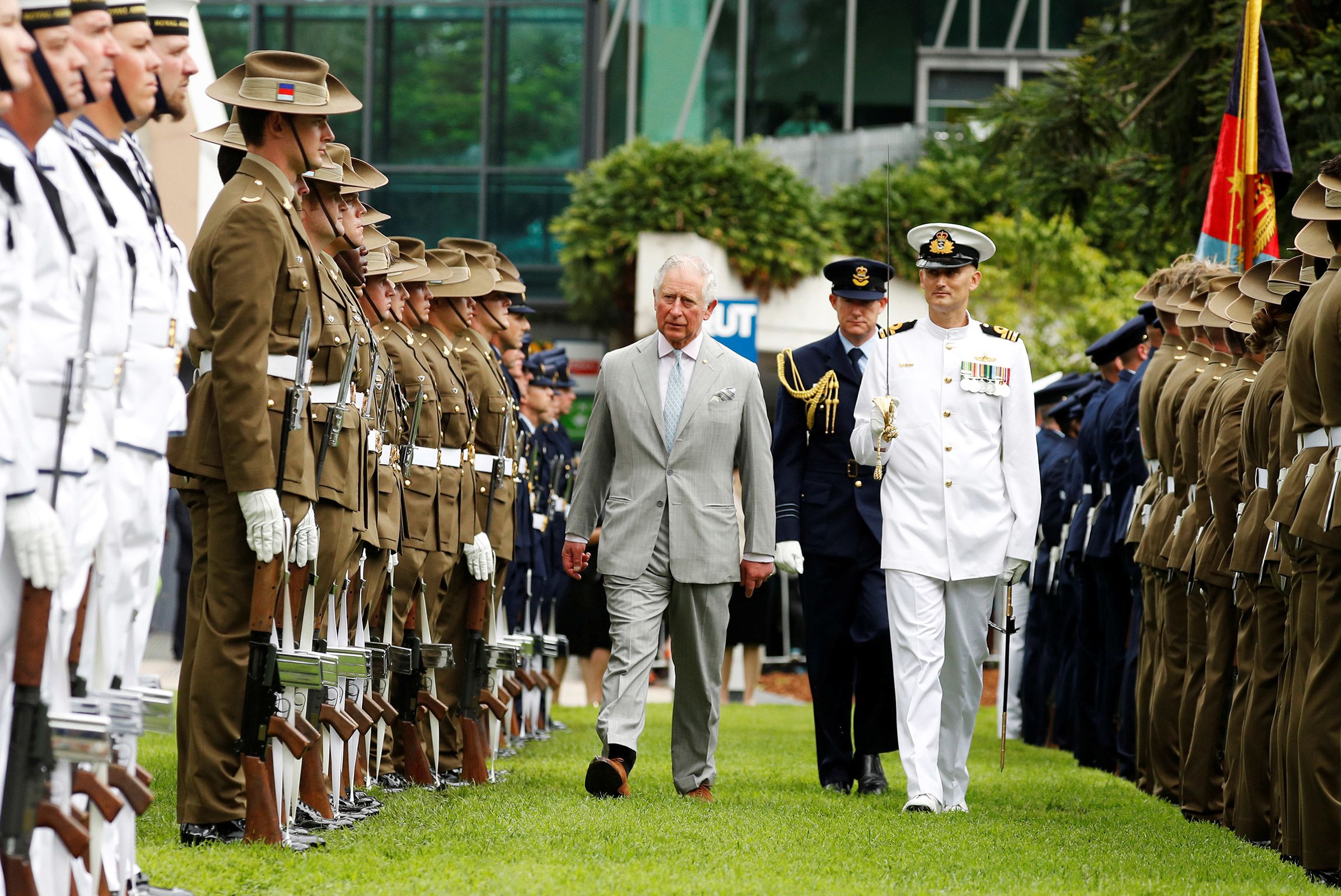 Photo of King Charles, then Prince Charles, in Australia in 2018