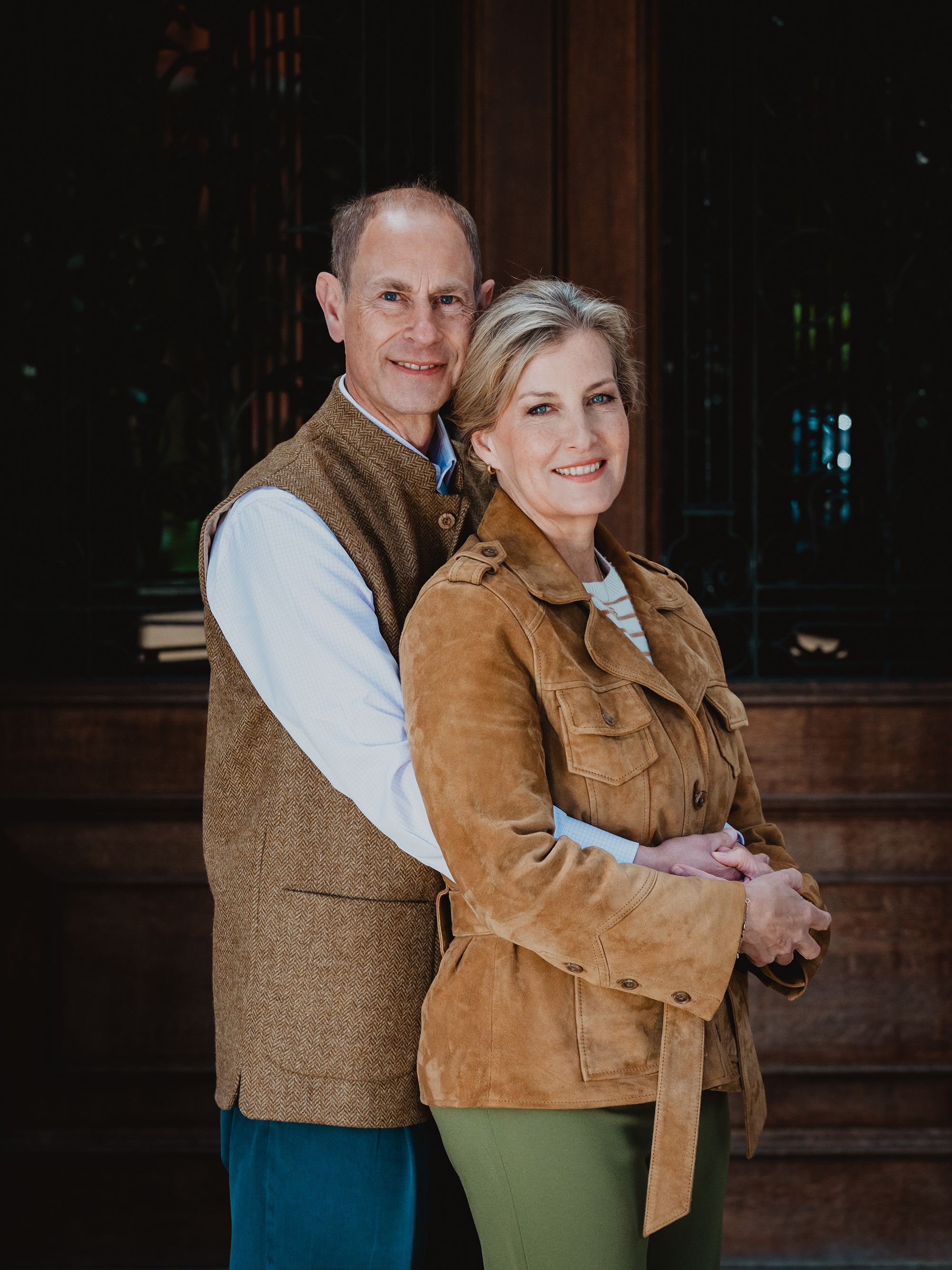 Photo of the Duke and Duchess of Edinburgh